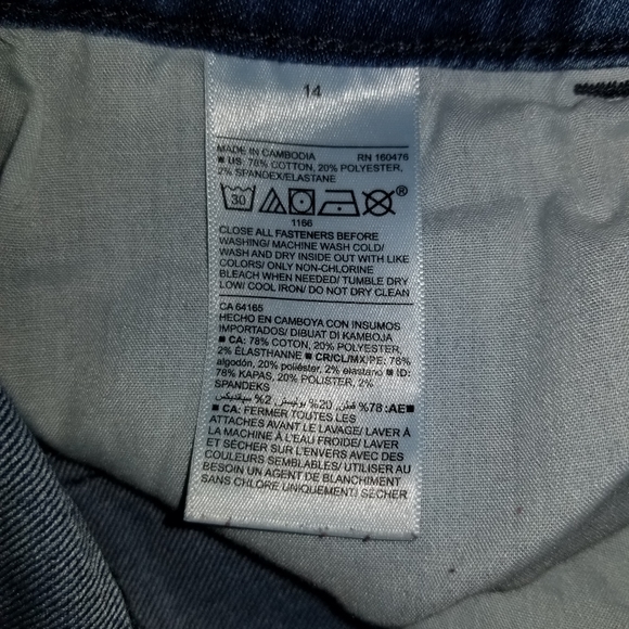 Old Navy Super Skinny Mid Rise sz14 Bluejeans - Picture 6 of 9